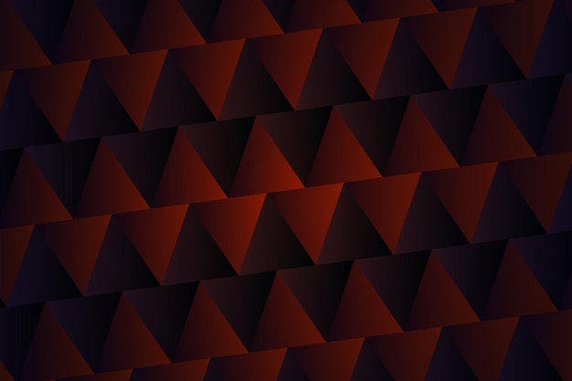 gradient geometric triangles banner background vector