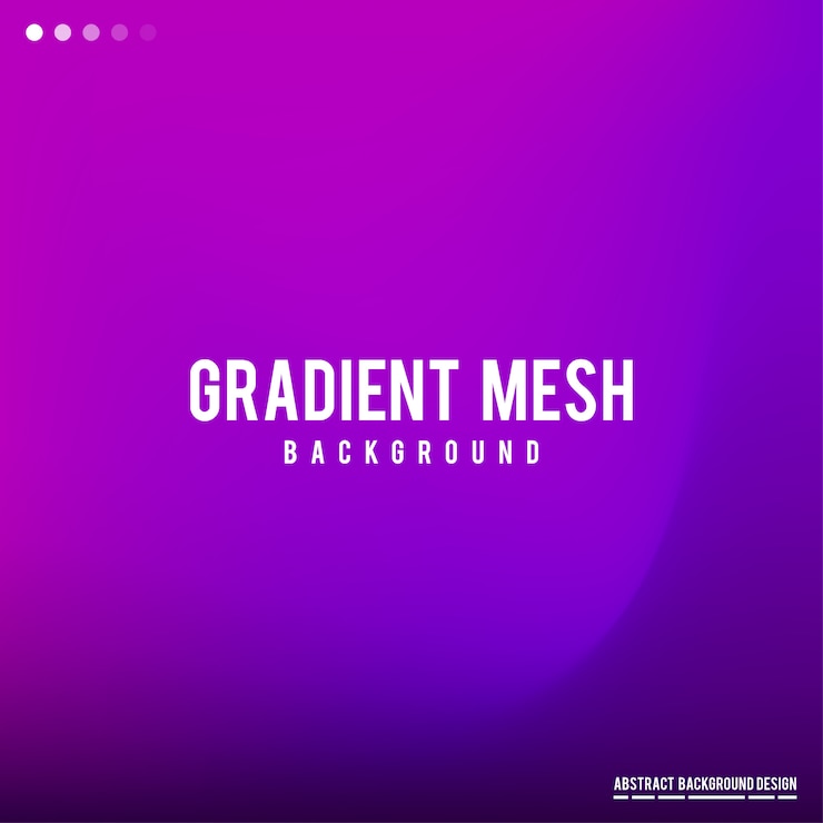 Vector gradient mesh abstract background 