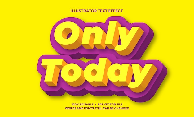 Gradient purple text effect or font alphabet style template