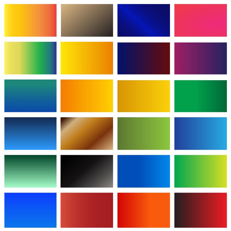 Vector gradient set design element