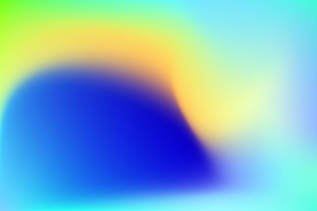 Gradient vibrant colour