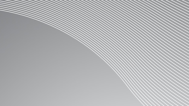 gray abstract line background vector image for backdrop or presentation