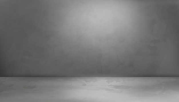 Gray concrete wall and floor background