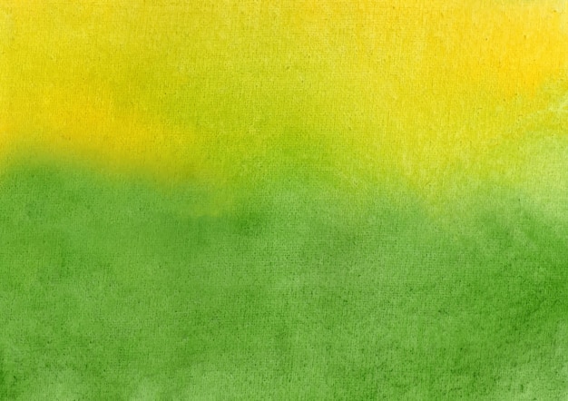 Green and Yellow Watercolor background and abstract texture background