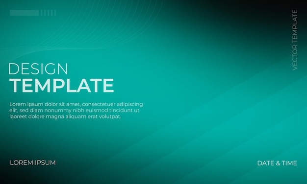 Green Black and Teal Gradient Background for Modern Designs