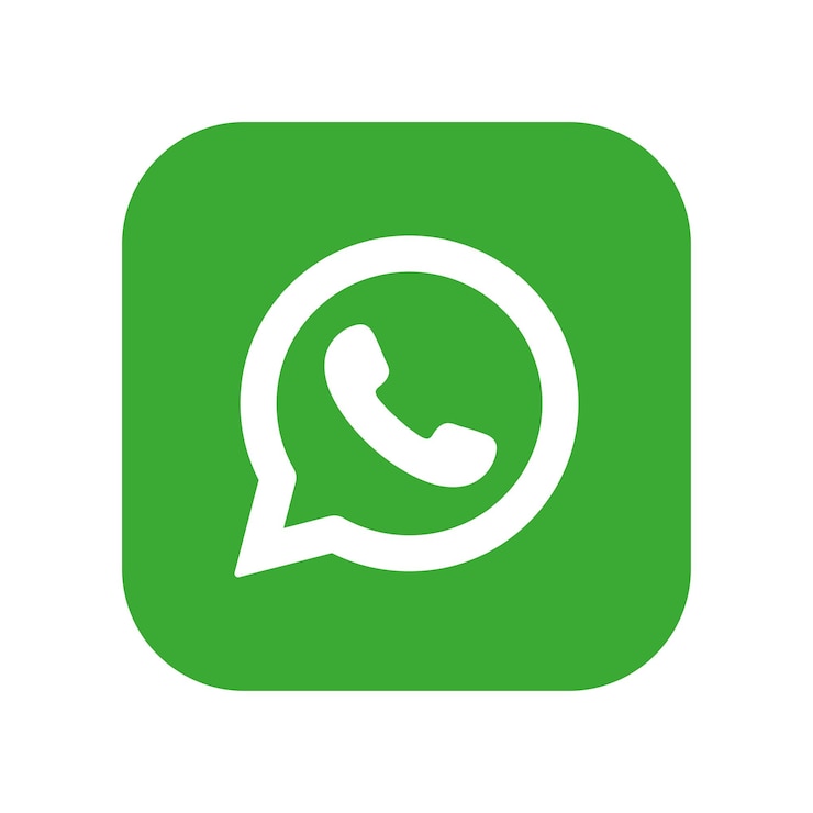 Green square social media logo.