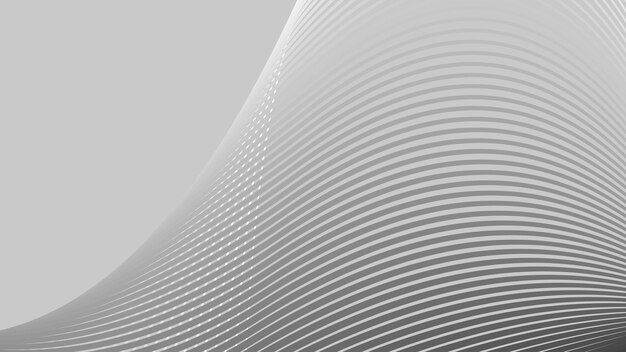 Grey abstract with curve stripes lines for backdrop or fabric style