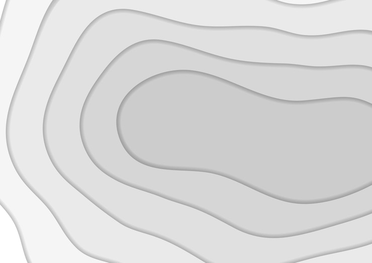 Vector grey corporate minimal material waves abstract background