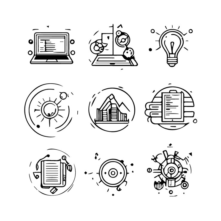 Group icon flat design vector