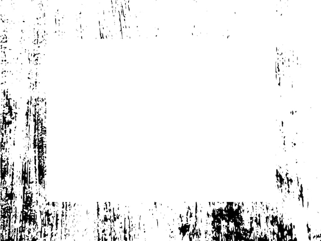 Grunge frame and border Black and white grunge Distress overlay texture Dust and rough dirty wall