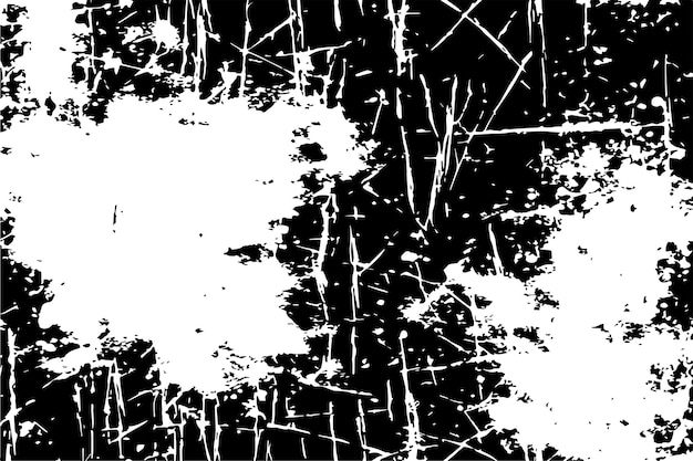 grungy rough weathered distressed overlay scratched and splashes black and white texture