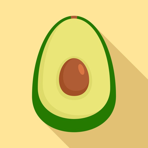 Guacamole icon Flat illustration of guacamole vector icon for web design