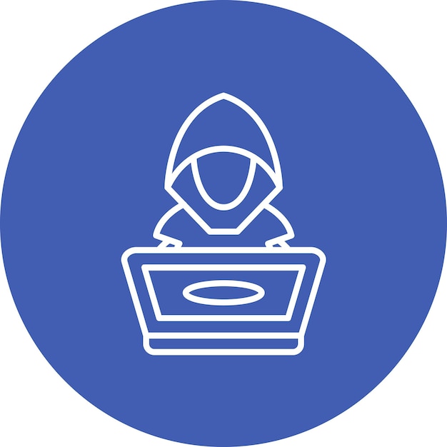 Hacker icon vector image Can be used for Security
