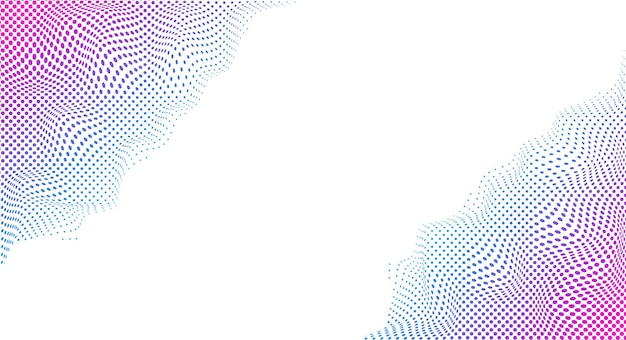 Hafltone dot gradient background