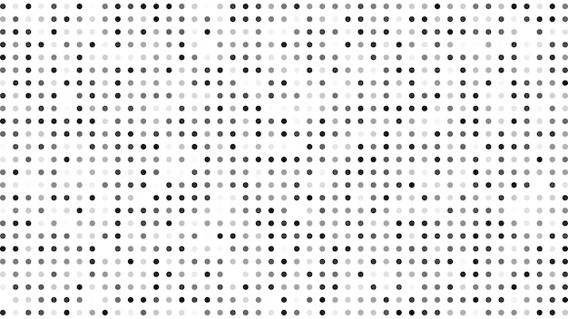 halftone background with dots black and white pop art pattern in comic style monochrome dot texture vector illustration