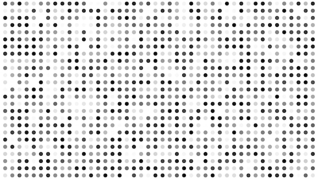 halftone background with dots black and white pop art pattern in comic style monochrome dot texture vector illustration