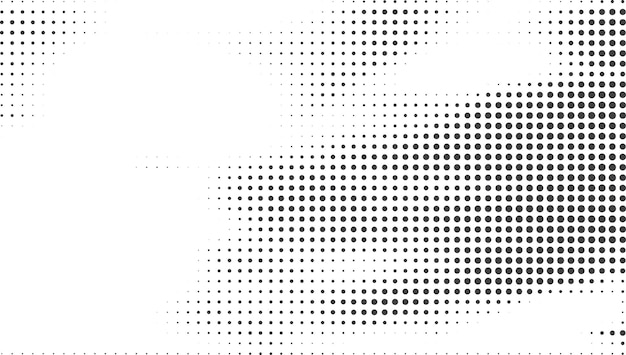 halftone dotted element for creative vector element