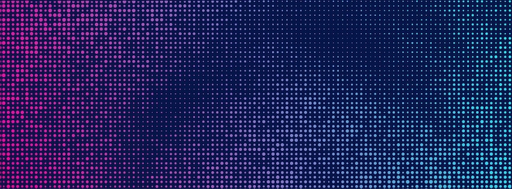 Vector halftone retro background pink blue halftone gradientparty poster background eps