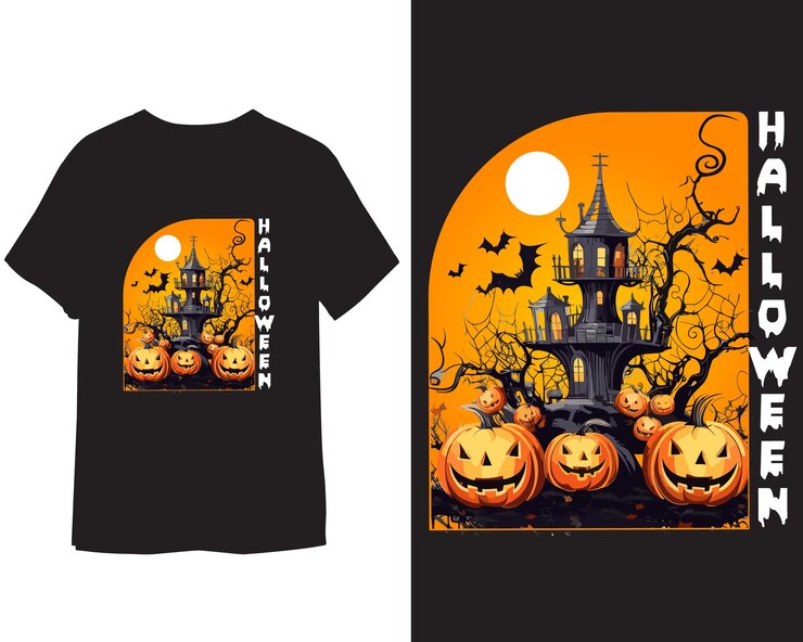 Halloween t shirt design