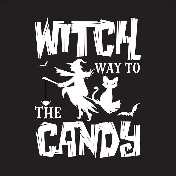 Vector halloween typography quotes craft, t-shirt design svg
