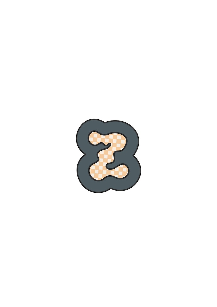 Vector hand drawn cute alphabet for kids illustration
