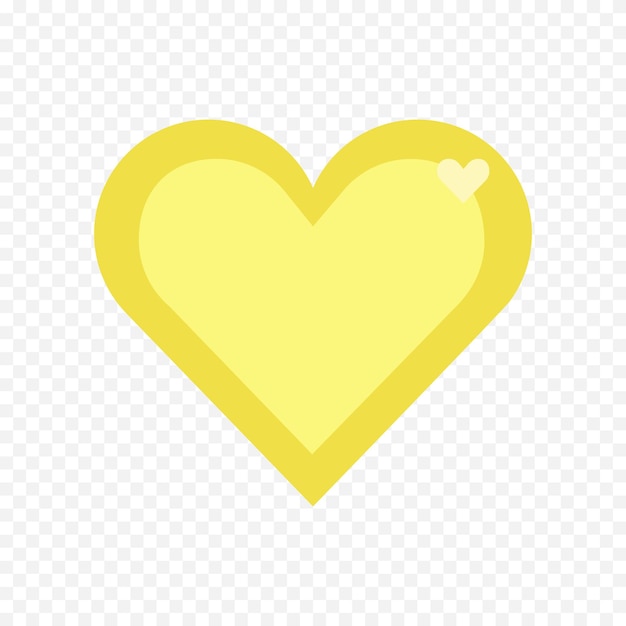 Hand drawn heart on white background Valentines Day vector elements heart shapes love