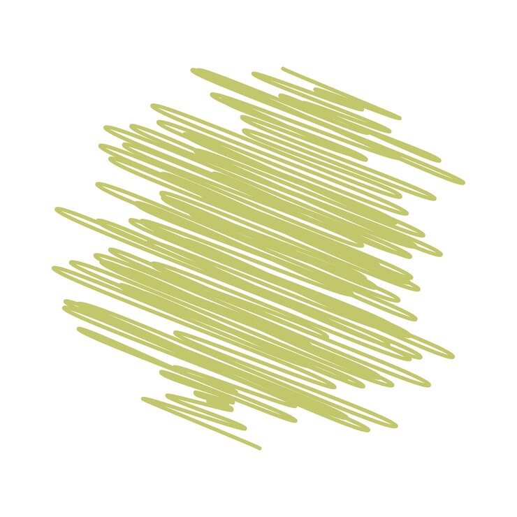Hand drawn scribble doodle sketch element pencil art design outline stroke illustration