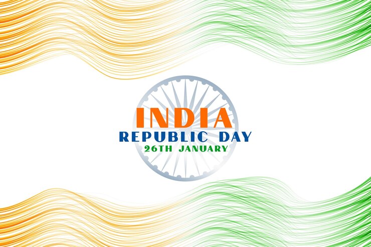 Happy Republic Day 26 January Celebration Template Perfect for Posters Flyers and Social Media