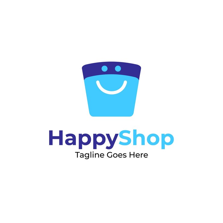 Happy Shop Logo Design