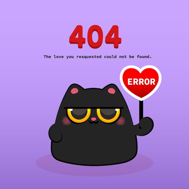Happy Valentines Day Black Cat Dont Love