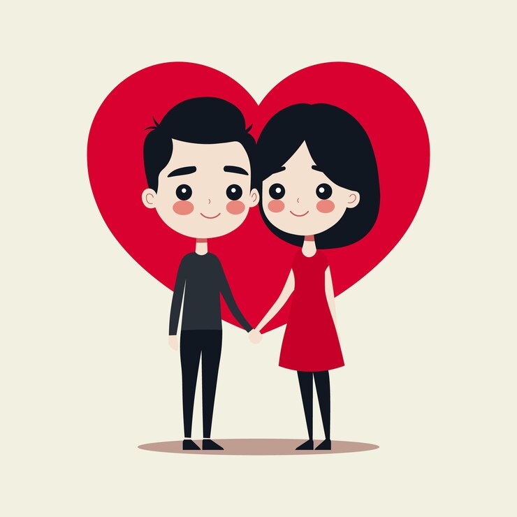 Vector happy valentines day celebration