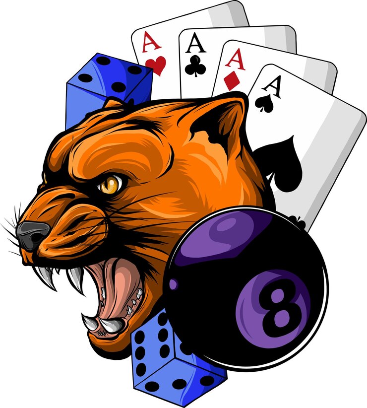 Vector head of cougar vector illustration design