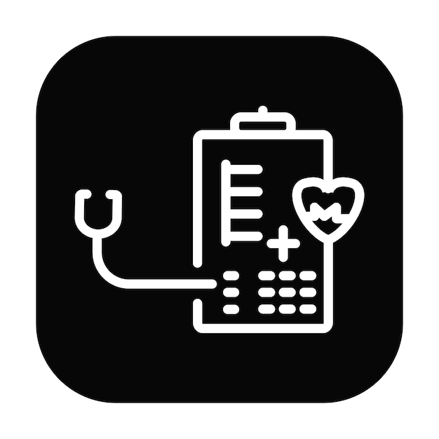 Health Check Vector Illustration