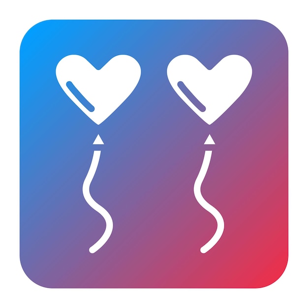 Heart Balloon icon vector image Can be used for Dating App