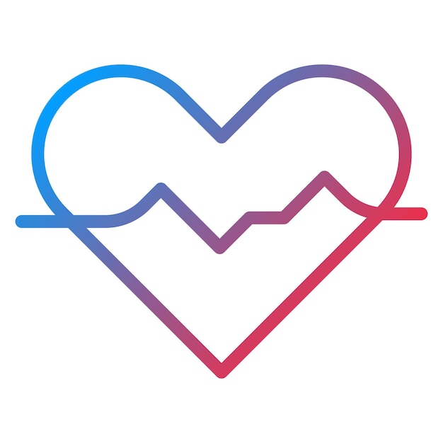 Heart icon vector image Can be used for Lifestyles