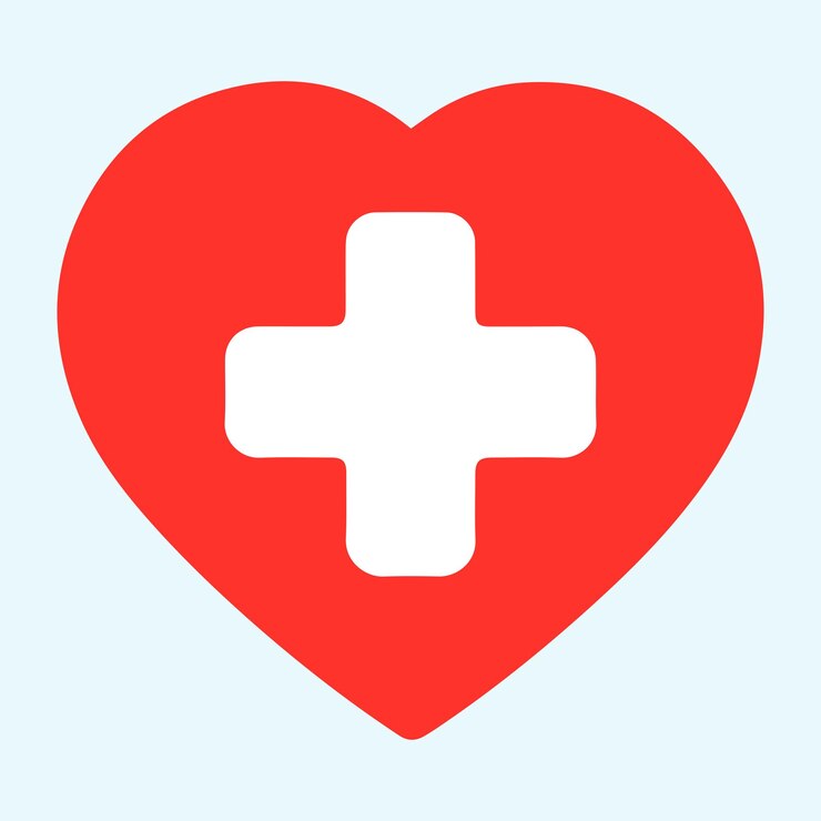 Vector heartfelt healthcare logo