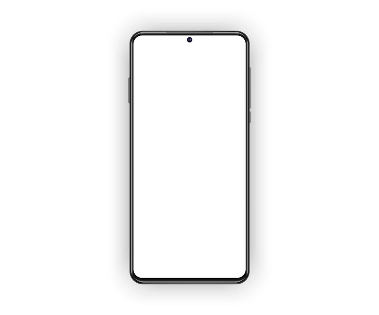 Vector high detailed realistic smartphone