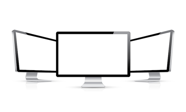 Vector highly detailed responsive computer display