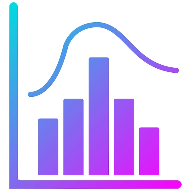 Histogram Vector Illustration Style