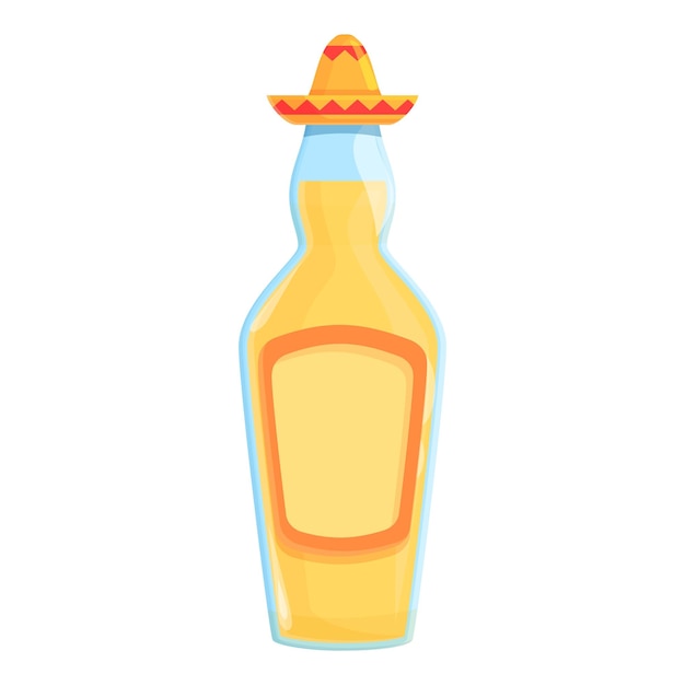 Holiday rum icon cartoon vector Mexico tequila Mexican shot
