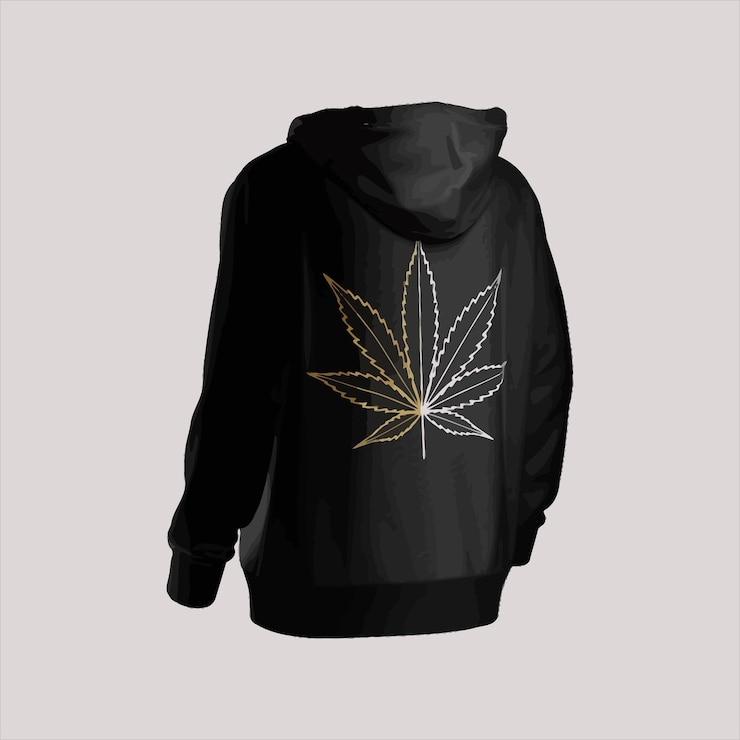 Vector hoodie vector mockup design
