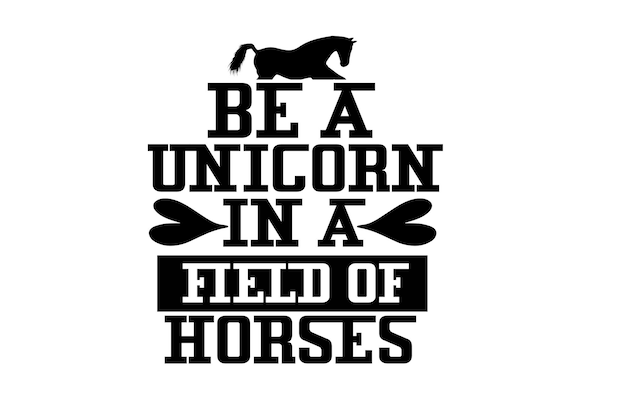 horse svg design