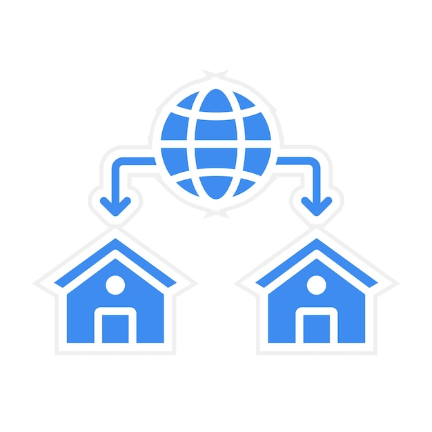Hub icon vector image Can be used for Computer Science