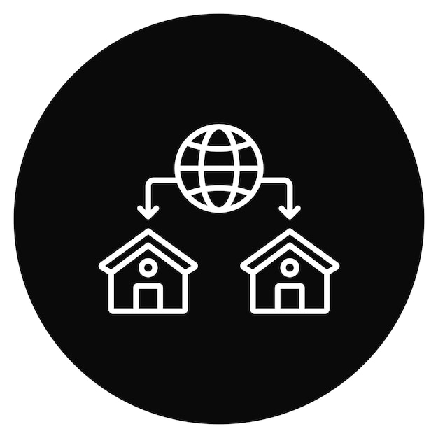 Hub icon vector image Can be used for Computer Science