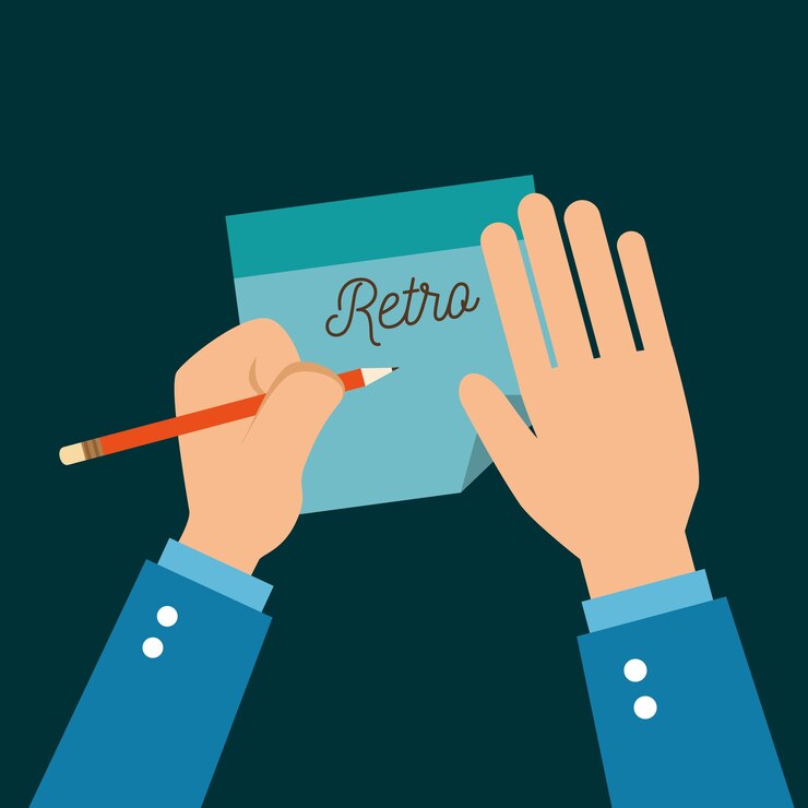 Vector human hands writing icon 