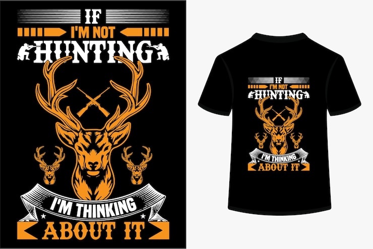 Vector hunting creative and modern vector art