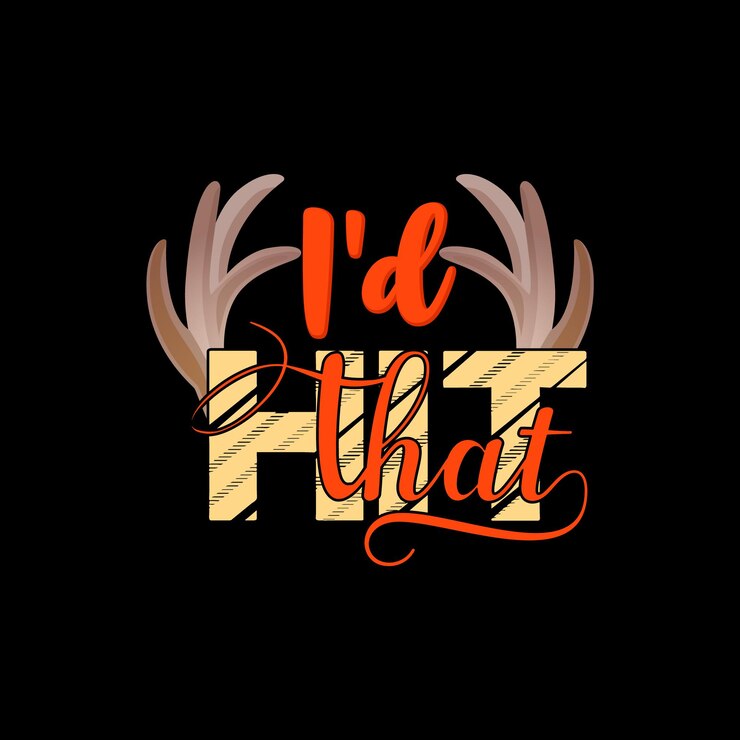 Vector hunting t-shirt design, hunting typography, vector illustration.