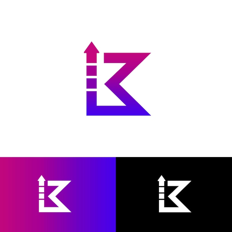 Vector i e letter icon vector i logo e letter logo z logo design level up logo icon for business