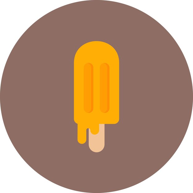 Ice Cream Flat Illustration