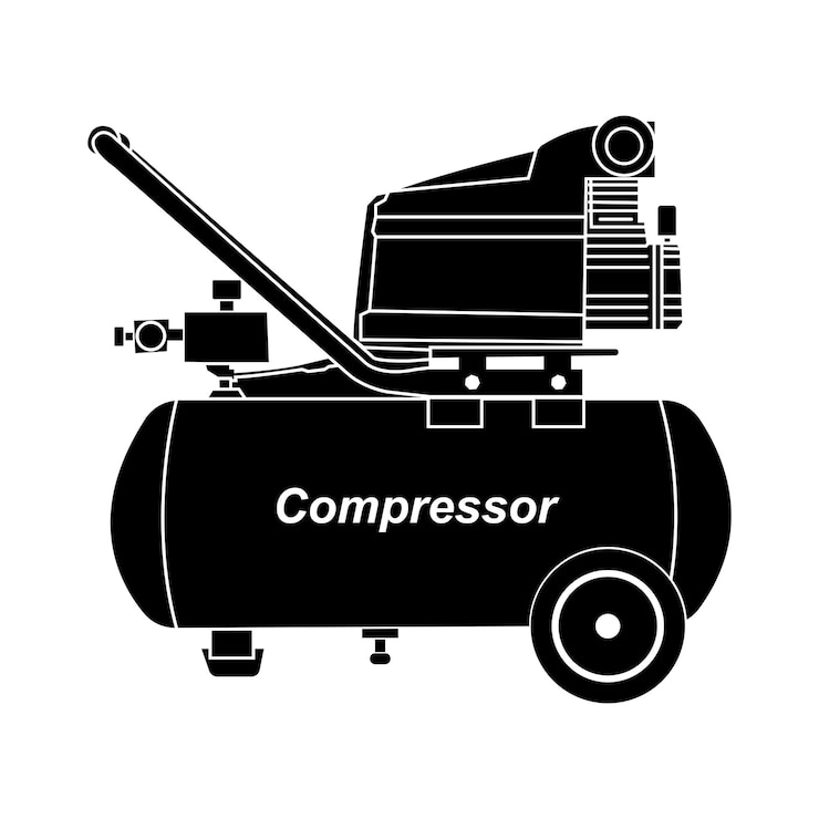 Vector ikon kompresor